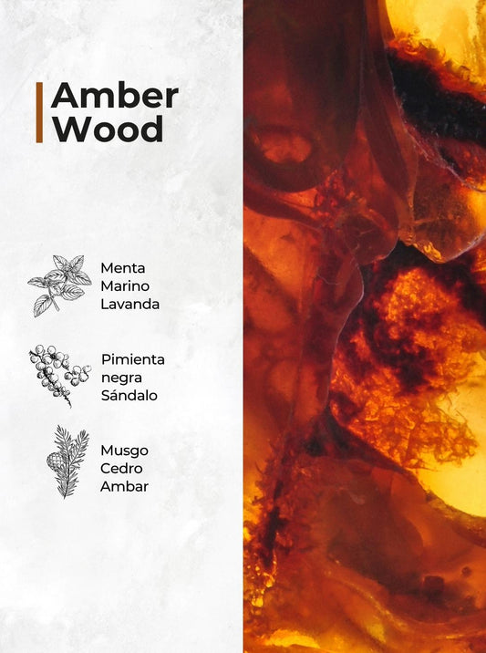 Amber Wood – Perfume de Interior en Spray
