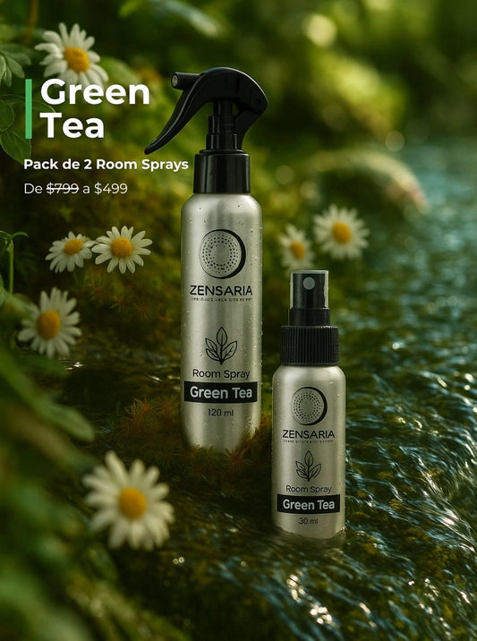 Ambientador en Spray Té Verde | Green Tea – Kit de 2 unidades
