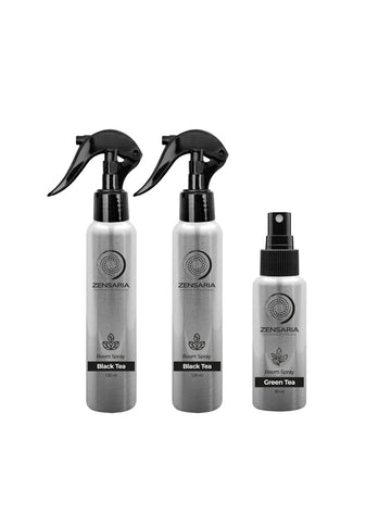 Set de Ambientadores en Spray “Tés Elegantes” – 3 unidades