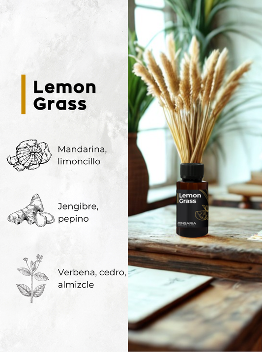 Lemongrass Ginger - Aroma Para Difusores