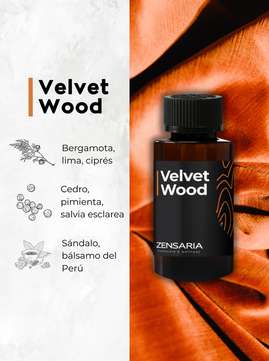 Velvet Wood - Aroma Para Difusores Profesionales