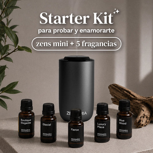 Kit de Bienvenida - Difusor de Aromas + Colección de 5 Fragancias