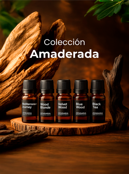 Colección Amaderada - Muestras de Fragancias